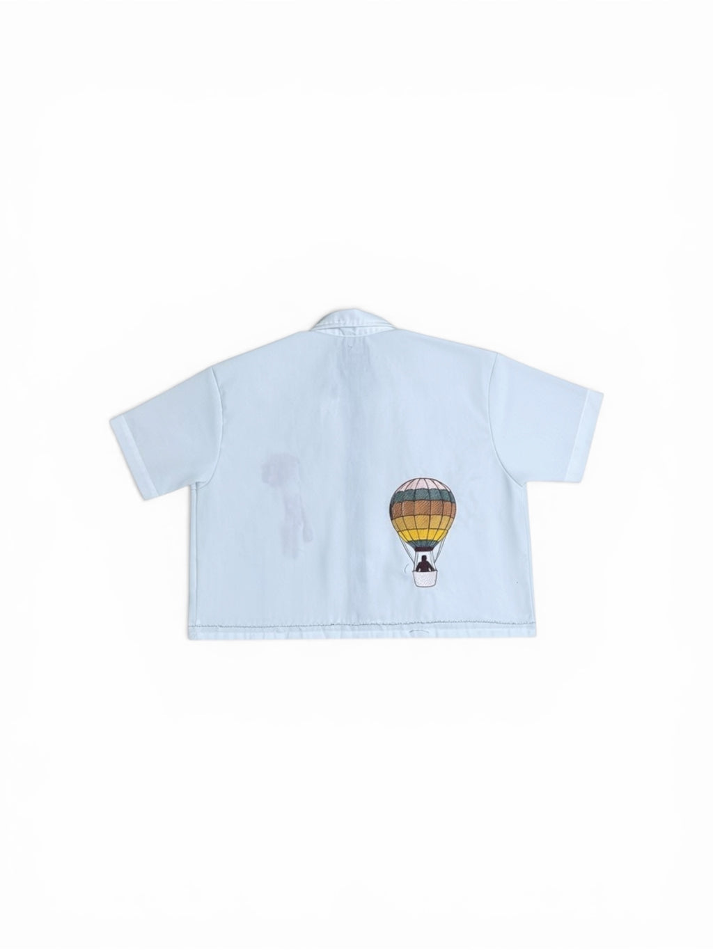 cropped work shirt