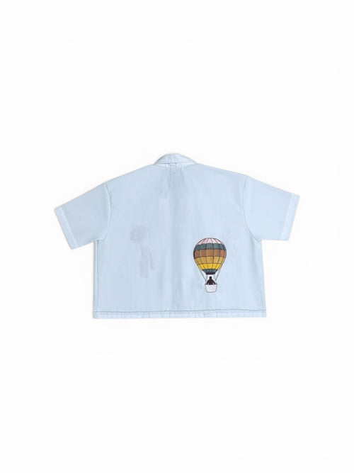 cropped work shirt