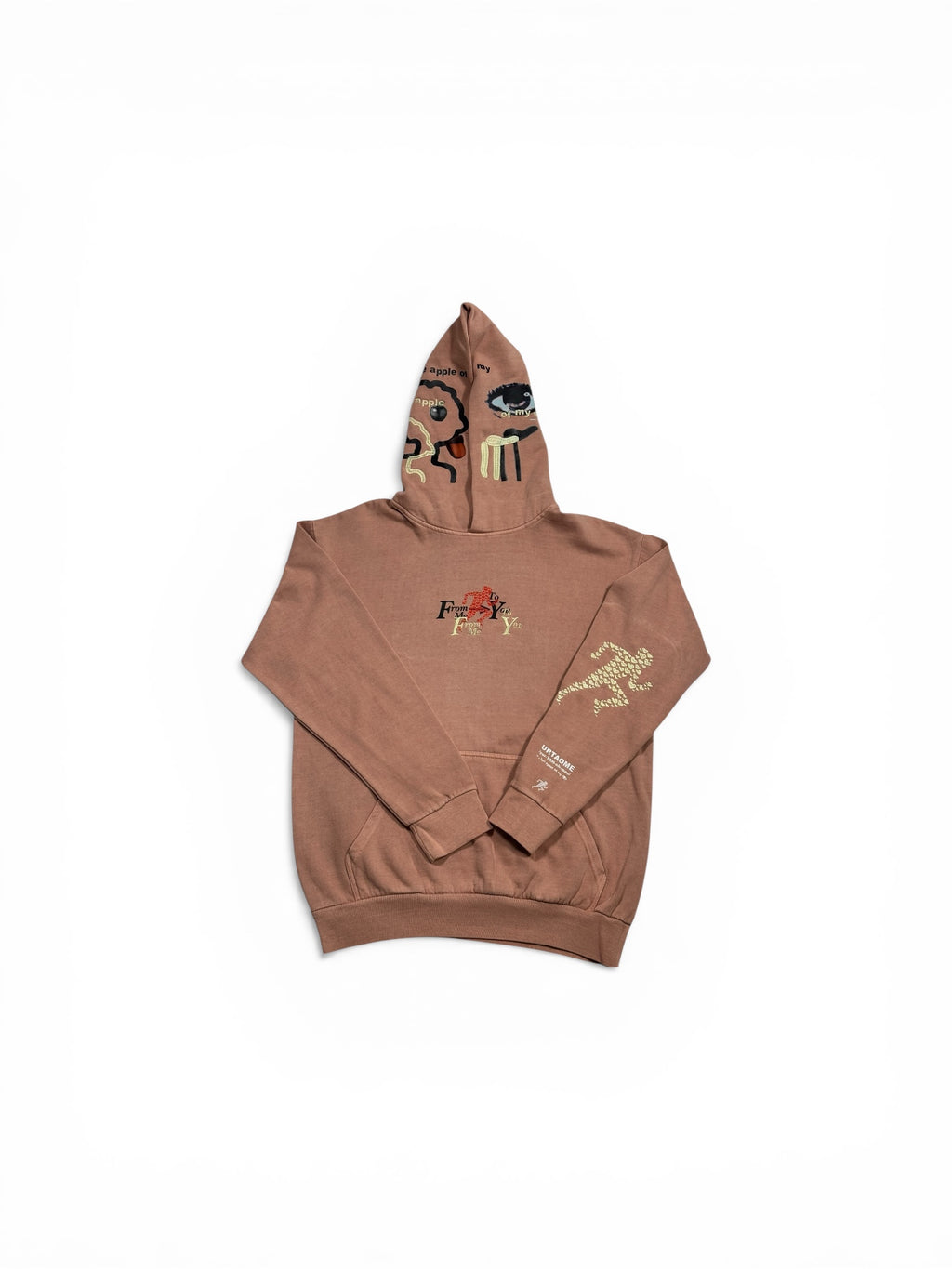 pullover hoodie salmon