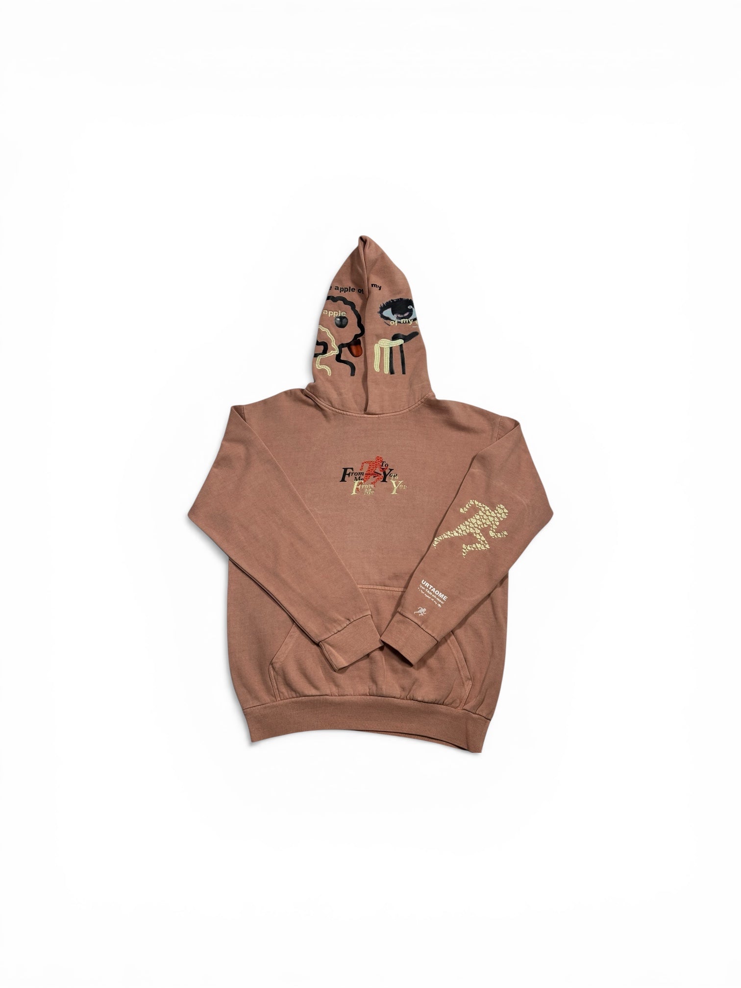 pullover hoodie salmon