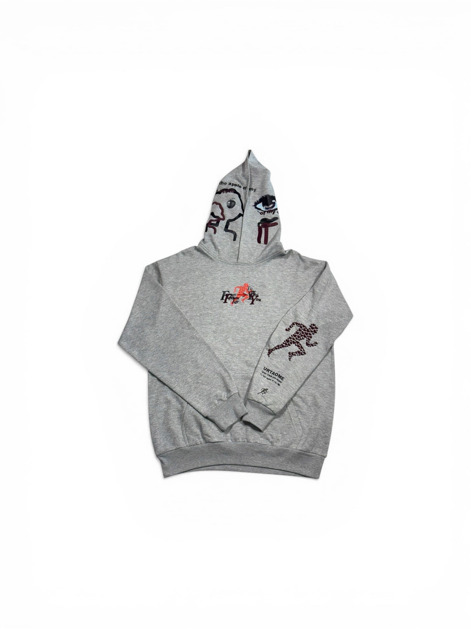 pullover hoodie grey