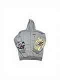 full zip grey